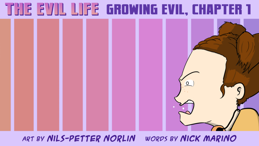 The Evil Life Webcomic, Chapter 1, Cover