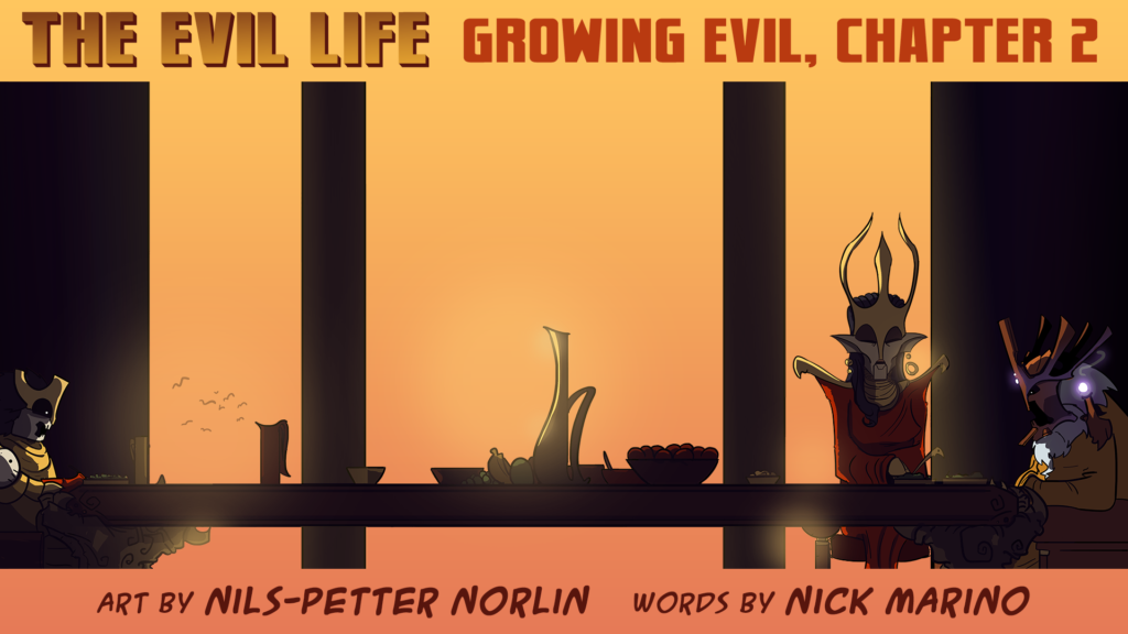 The Evil Life Webcomic, Chapter 2, Cover