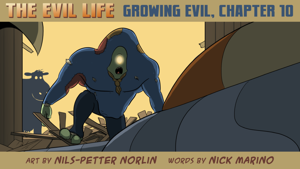 The Evil Life Webcomic, Chapter 10, Cover