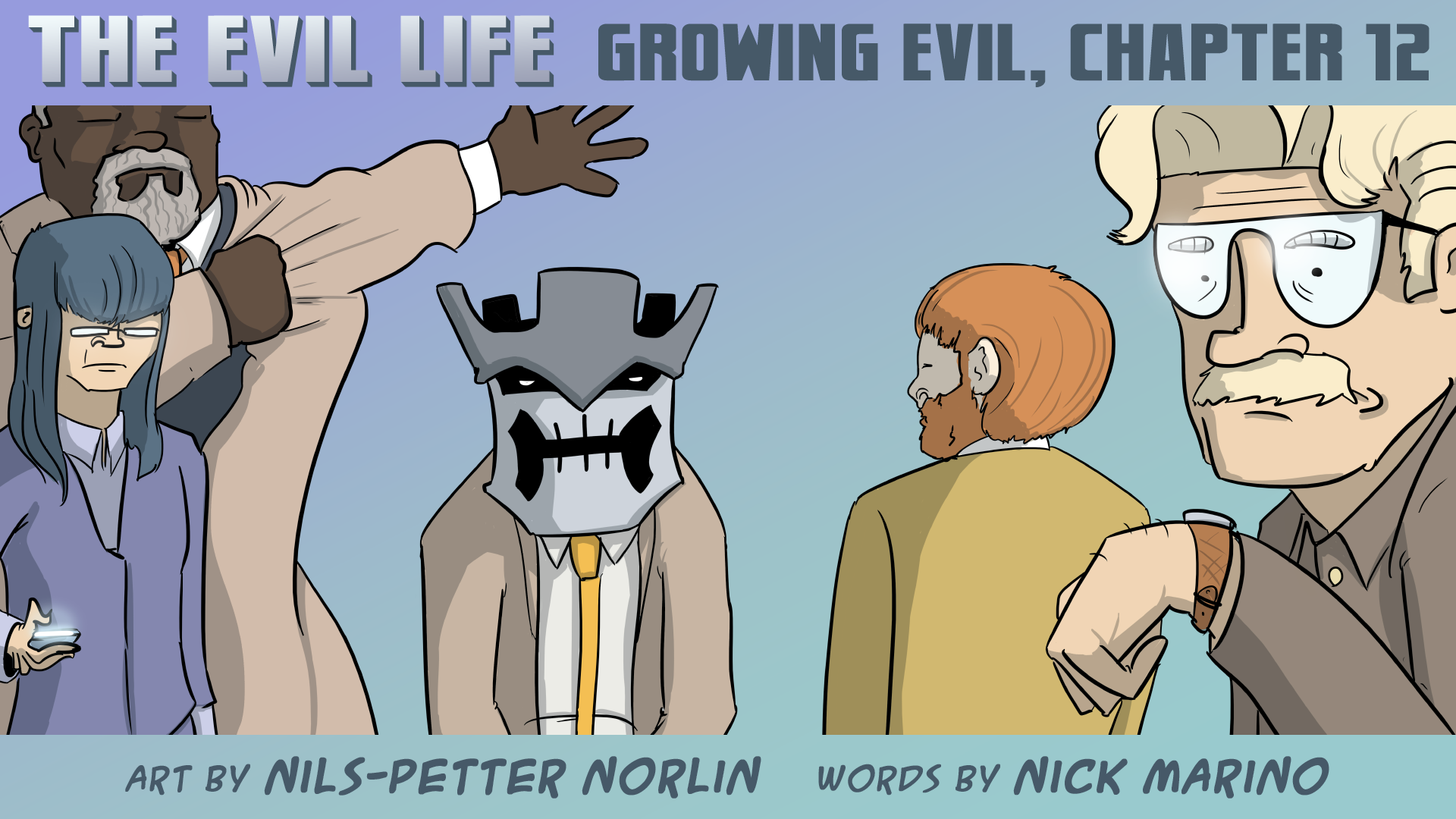 The Evil Life Webcomic, Chapter 12, Cover