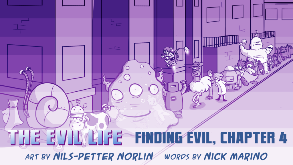 The Evil Life, Finding Evil, Chapter 4, Cover