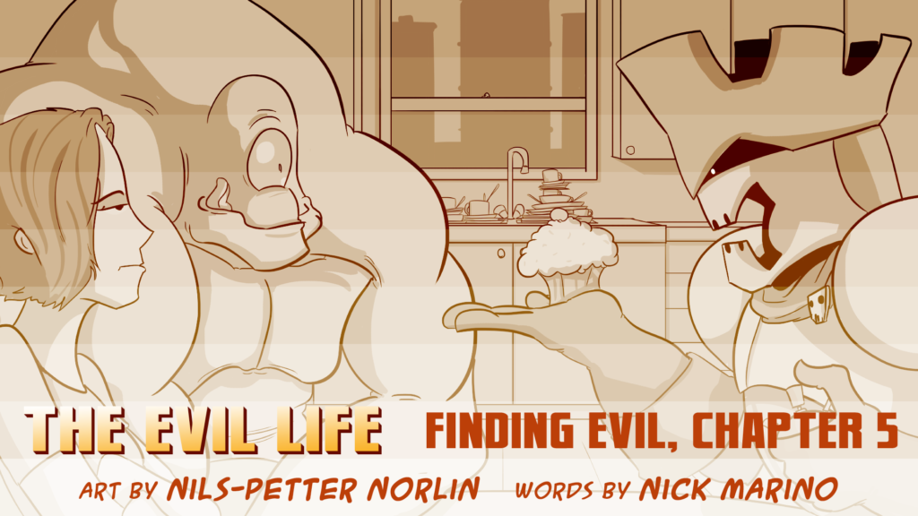 The Evil Life, Finding Evil, Chapter 5, Cover