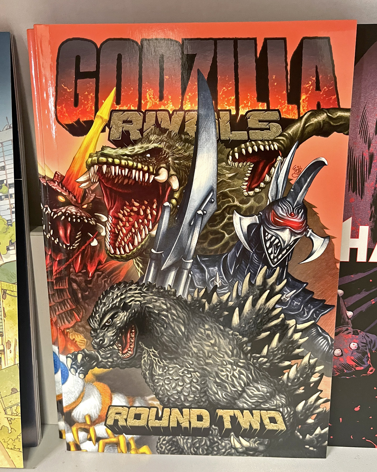 Godzilla Rivals: Round Two front cover