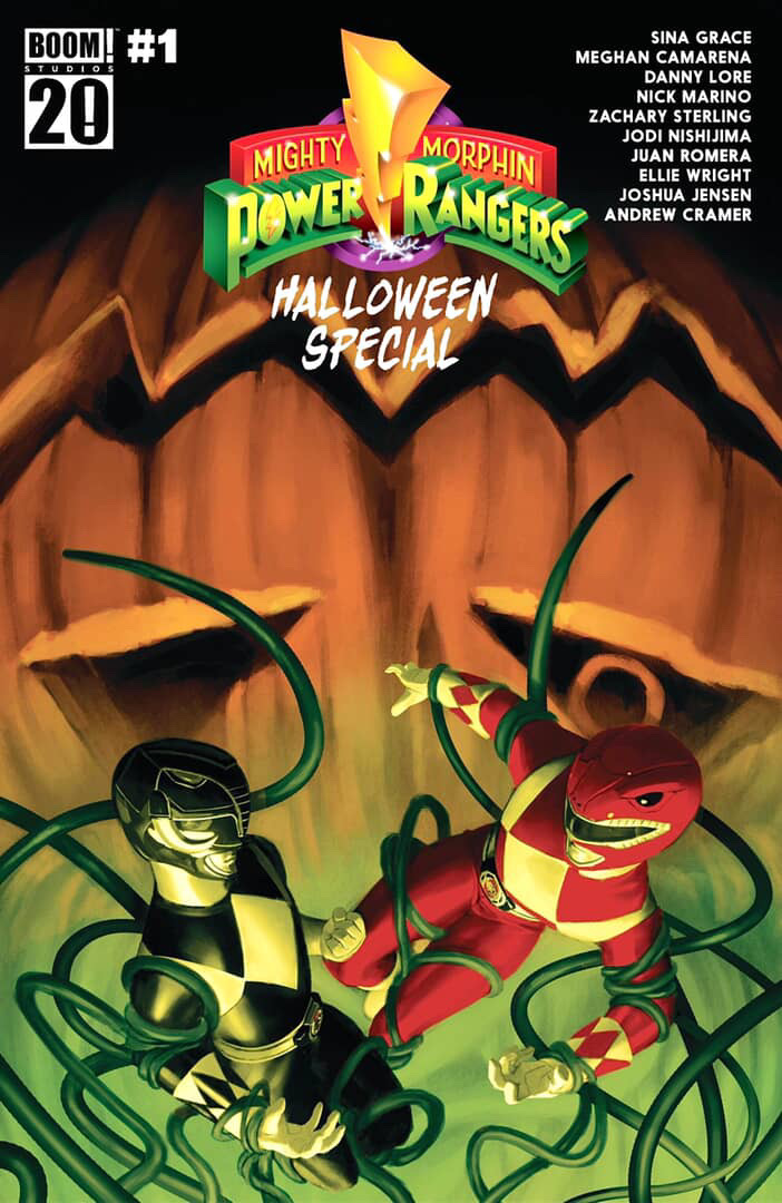 Mighty Morphin Power Rangers Halloween Special cover by Miguel Mercado Miguel Mercado cover for Mighty Morphin Power Rangers Halloween Special