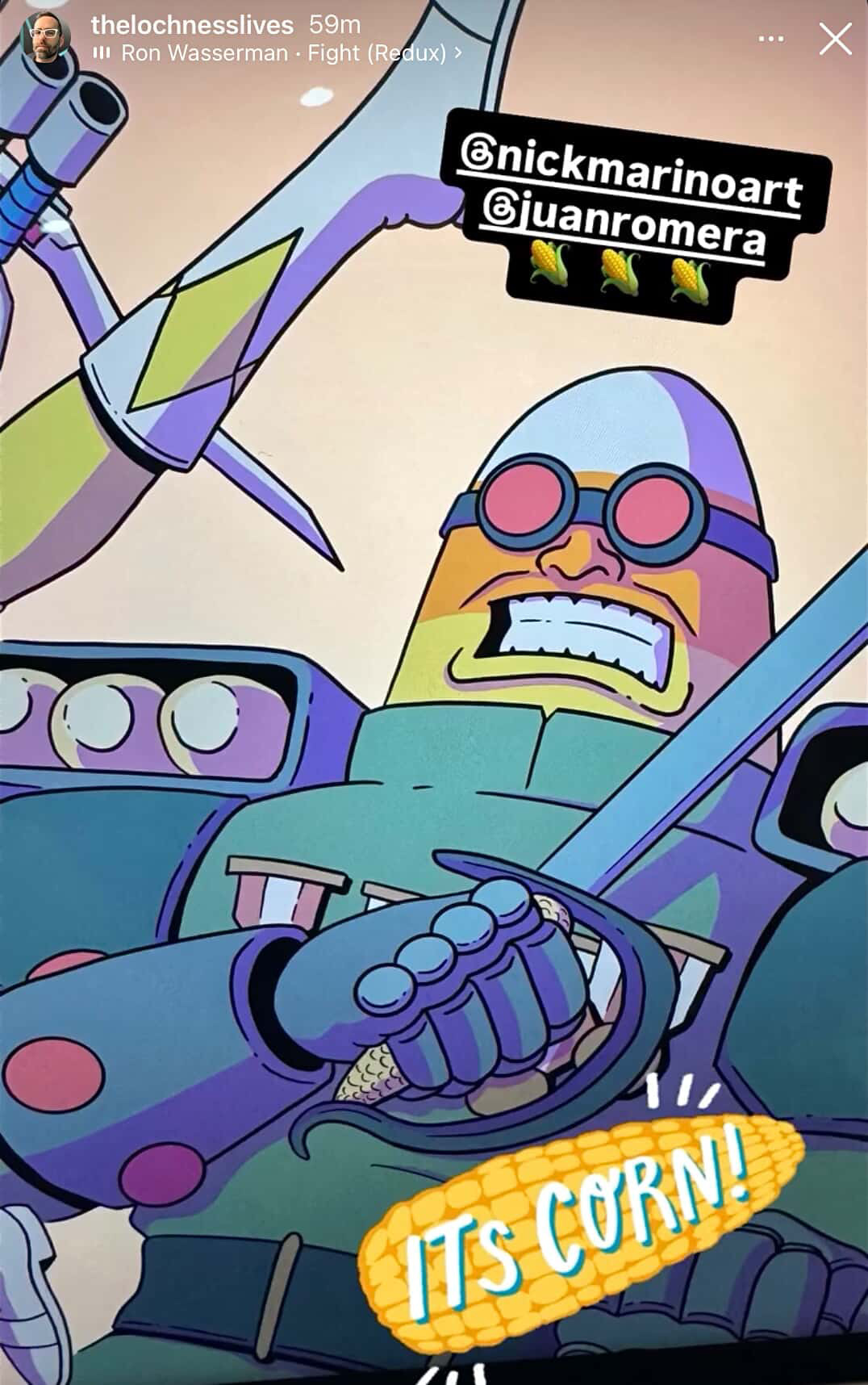 Colonel Maize by Loch Ness Colonel Maize by Loch Ness