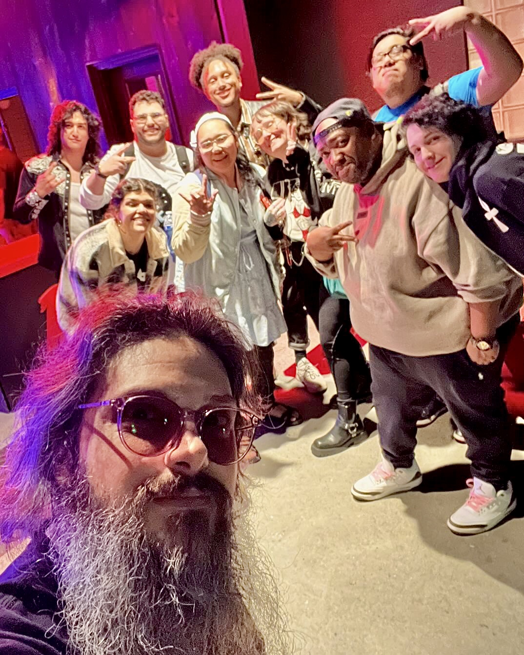 LA Strong signing on March 22, 2025 at Revenge Of