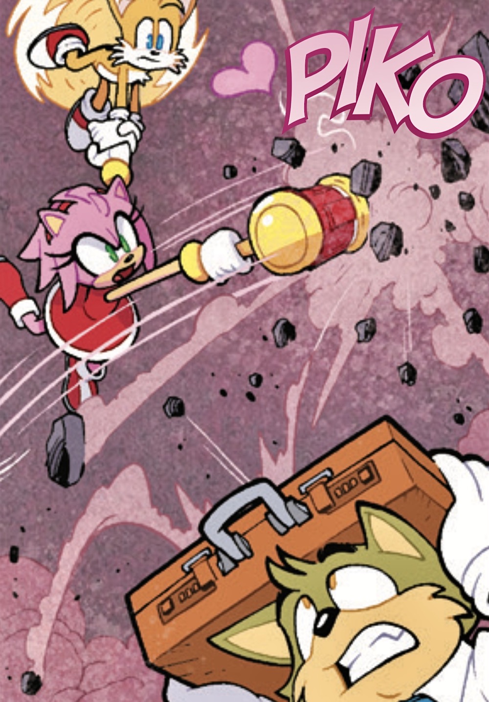 Amy swangin' dat Piko Piko Hammer